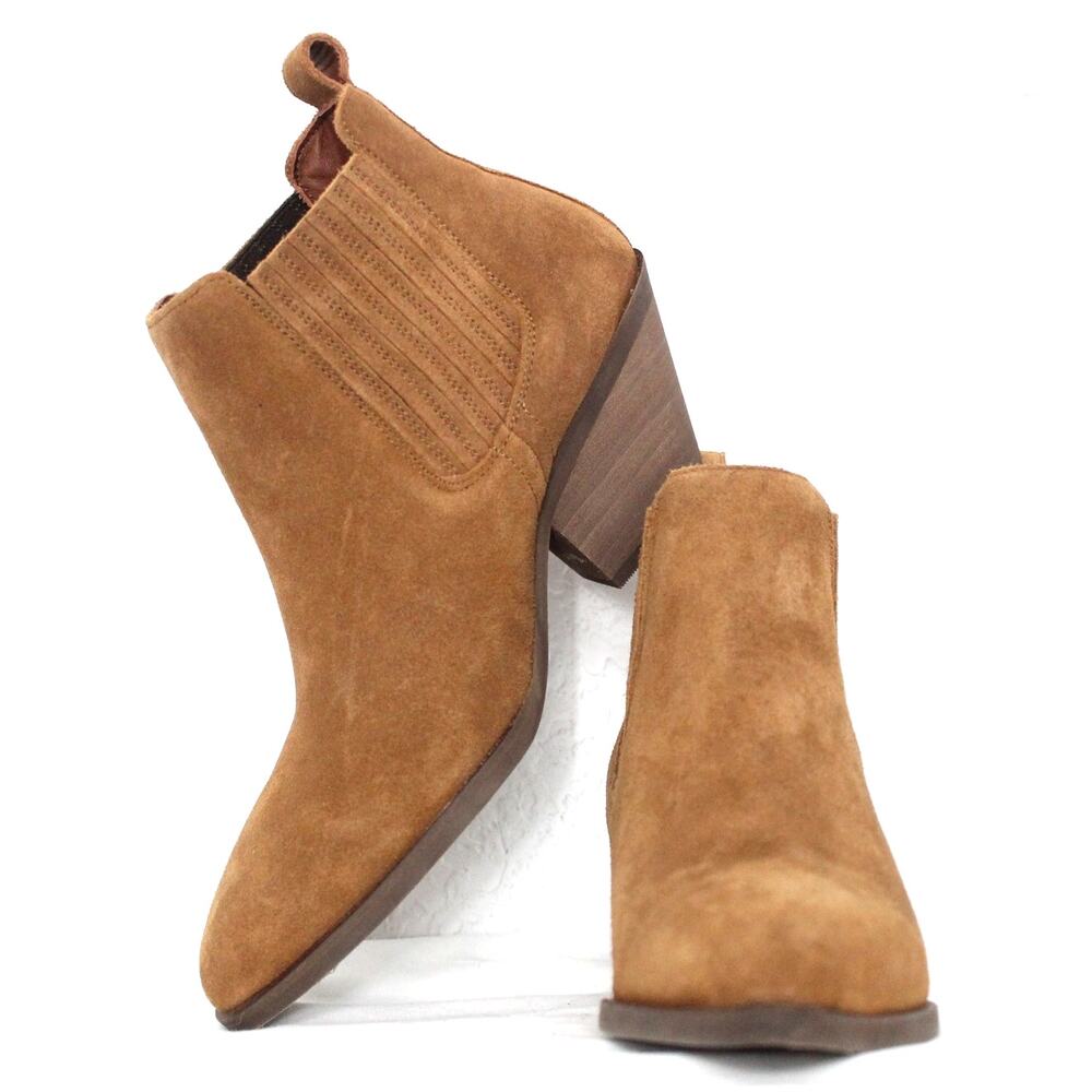 Portland Leather Patina Dakota Western Boot Size 8.5